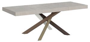 Tavolo Allungabile 160/264x90 cm Volantis Premium Cashmere Gambe Multicolore 4/C