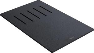 ELLECI Tagliere Rettangolare Multifunzione in HPL 44.5 x 28 x 8 cm colore Nero - ATH020BK