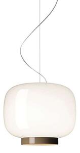 Lampada a sospensione Foscarini, Bianco, Soggiorno, Vetro