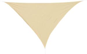 VivaGarden Vela Ombreggiante Triangolare 3x3x3 mt in HDPE colore Sabbia
