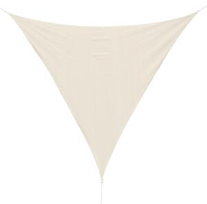 VivaGarden Vela Ombreggiante Triangolare 4x4x4 mt in HDPE colore Crema