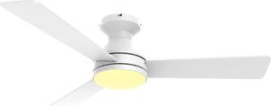 Perenz Ventilatore da Soffitto con Luce LED e Telecomando 3 Pale 104x25h cm colore Bianco - 7147 B IR