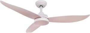 Perenz Ventilatore da Soffitto 3 Pale 6 Velocit 112 cm con Luce e Telecomando colore Bianco - 7139 B IR