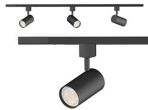 Philips - Faretto per il sistema a binario EASYLINK 3xGU10/7W/230V 1m nero