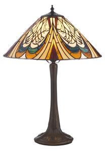 Endon 112185 - Lampada da tavolo Tiffany HECTOR 1xE27/10W/230V diametro 40 cm
