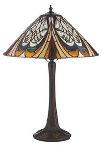 Endon 112185 - Lampada da tavolo Tiffany HECTOR 1xE27/10W/230V diametro 40 cm