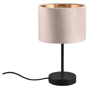 Lampada da tavolo nera e beige (altezza 33 cm) Julieta - Trio