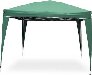 Garden Friend Gazebo Giardino 3x3 mt Pieghevole in Acciaio con Borsa colore Verde - Pop Up