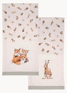 Runner in cotone Woodland