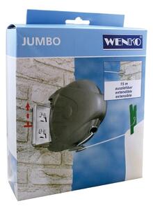 Stendibiancheria estensibile, lunghezza 15 m Jumbo - Wenko