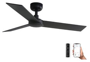 FARO 34296WP - Ventilatore da soffitto RUDDER S nero diametro 106 cm SMART + +TC