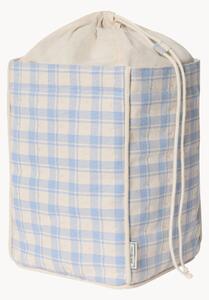 Cesto portaoggetti in cotone Sky Blue