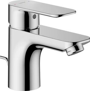 HANSA HANSABASIC Mitigeur de lavabo, avec vidage, saillie 101mm, chrome, 55402243, 55402243