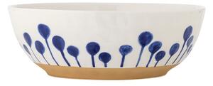 Ciotola bianca/blu in ceramica ø 28 cm Linora – Bloomingville