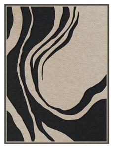 Dipinto in 3D con cornice inclusa/fonoassorbente 90x120 cm Sacred Silence 2 – Malerifabrikken