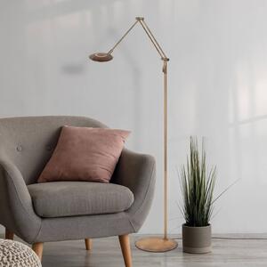 Steinhauer Lampada da terra Zenith, dimmerabile, Bronzo / Ottone antico, Soggiorno / Sala da pranzo, Metallo, Moderno, Lampada da terra