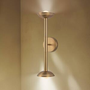 Elstead Applique da parete Arden, dimmerabile, Ottone / Oro, Soggiorno / Sala da pranzo, Alluminio, Moderno, Applique
