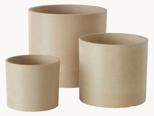 Set di 3 portavasi in/outdoor Abby