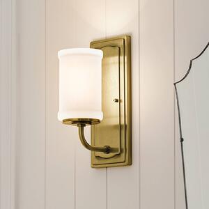 KICHLER Applique da parete Vetivene, Ottone / Oro, Bagno, Metallo, Applique