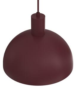 Lampada a sospensione su cavo HANDA 1xE27/15W/230V borgogna