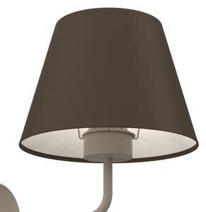 Applique da parete ARDEN 1xE27/15W/230V beige/marrone