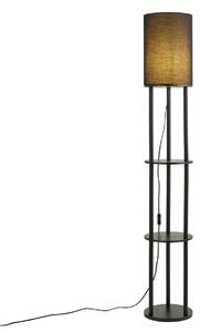 Lampada da terra moderna nera - Stojon