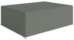 Outsunny Copertura per mobili da giardino, copertura per salotto da esterno impermeabile, antivento e anti-UV, 275 x 205 x 90 cm, grigio | Aosom Italy