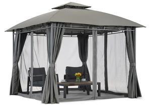 Garden Point Sicilia 3x3m padiglione da giardino antracite