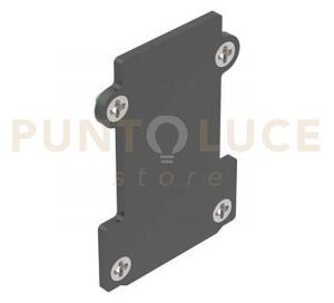 Ego recessed testata chiusura senza foro l 36 x h 4 x p 52 mm nero 