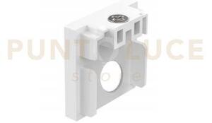 Ego low testata chiusura con foro 26 x 11 x 27 mm bianco