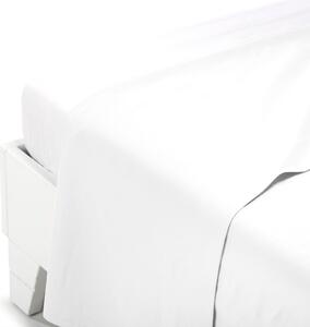 Lenzuolo Superiore In Cotone Premium Cotone Singolo Hotellerie Tinta Unita Bianco Caleffi
