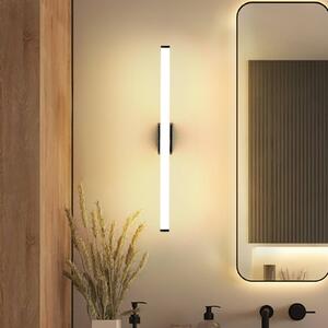 Molto Luce Applique da parete VINA M, Nero, Bagno, Alluminio, Moderno, Applique