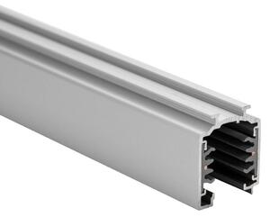 BRUMBERG Sistema binario trifase ONETRACK, argento, L. 300 cm ONETRACK 3-Phasen, dimmerabile, Alluminio / Grigio / Zincato, Alluminio