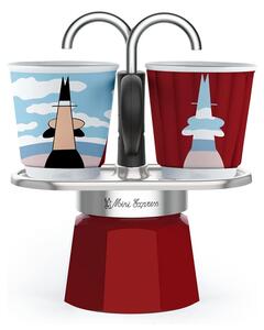 <p>Scopri il Bialetti Set Mini Express Magritte, un innovativo sistema per un caffè espresso perfetto. Incluso 1 Caffettiera Moka 2 Tz e 2 Bicchieri, con design unico e funzionale. Adatto a gas, elettrico e ceramica.</p>