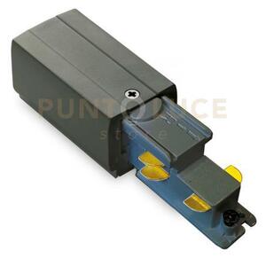 Link 3-phase trimless dali - 1-10v testata alimentazione left nera