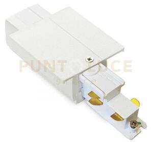 Link 3-phase trim dali - 1-10v testata alimentazione left bianco