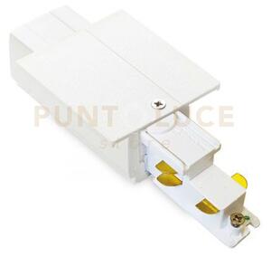Link 3-phase trim dali - 1-10v testata alimentazione right bianco