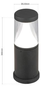 ORION Lampioncino LED Midnight, diffusore anti-UV, IP65