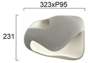 Lampada da parete DEBBY 1xG9/8W/230V grigia