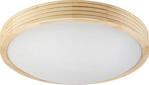 Plafoniera NATURAL MODERN SLIM 2xE27/15W/230V, diam. 37,5 cm, in pino