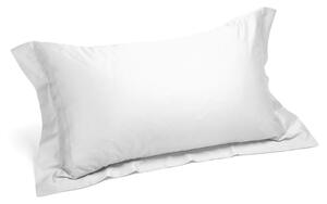 Coppia Federe In Raso Di Cotone Raso Standard Caleffi Tinta Unita Bianco Caleffi
