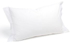 Coppia Federe In Jersey Di Cotone Jersey CM. 50x80 Hotellerie Tinta Unita Bianco Caleffi