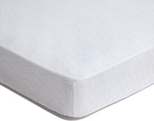 Coprimaterasso Singolo Bianco Buonanotte Hotellerie, In Jersey Di Cotone Caleffi