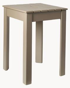 Sgabello outdoor in legno Slat, impilabile