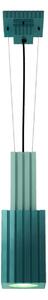 Sospensione Vintage Metra Ceramica Turchese E Verde Petrolio 1 Luce E27