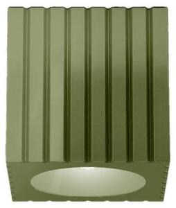 Plafoniera Vintage Metra Ceramica Verde Salvia 1 Luce E27