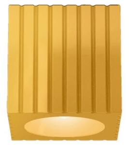 Plafoniera Vintage Metra Ceramica Gialla 1 Luce E27