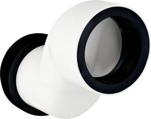 Geberit Monolith, manchon de raccordement pour WC suspendu, 7cm, blanc alpin, 131.108.11.1, 131.108.11.1