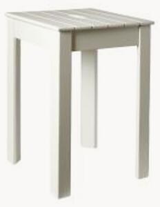 Sgabello outdoor in legno Slat, impilabile