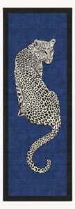 Passatoia a pelo corto lavabile Snow Leopard di Jonathan Adler